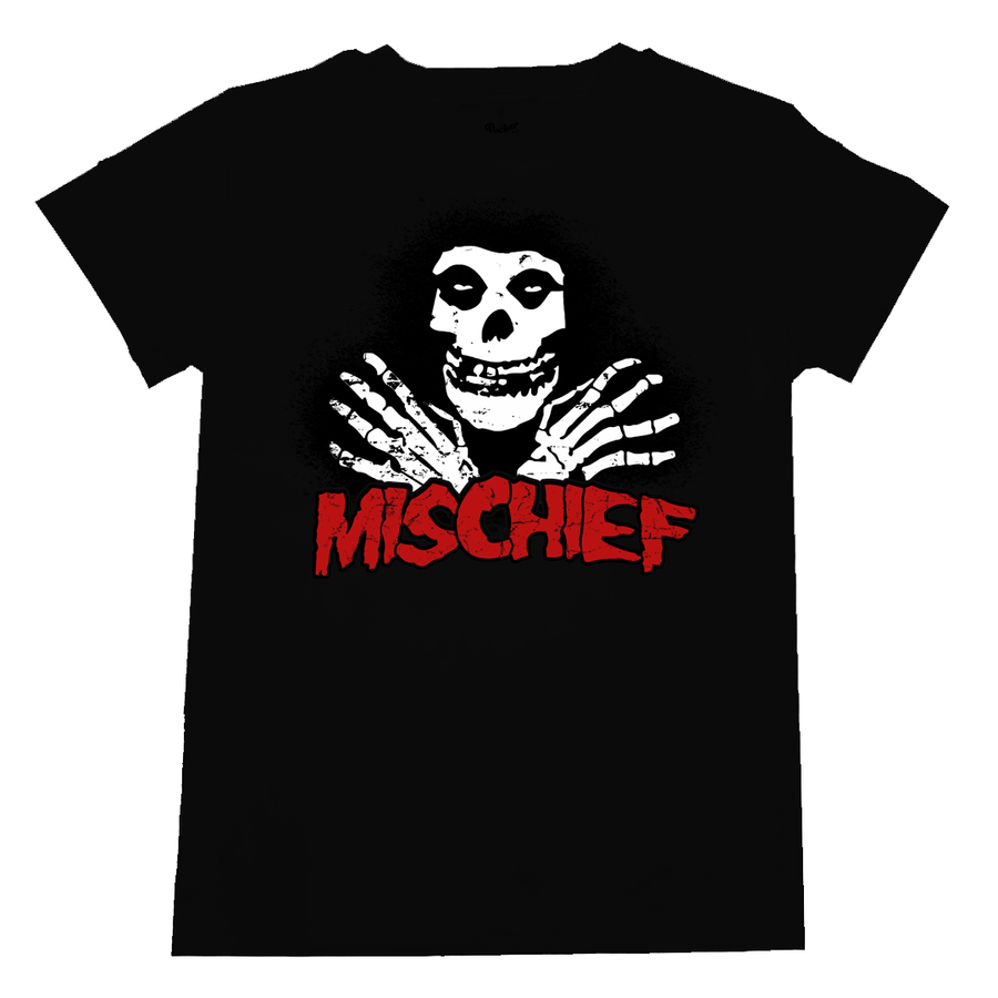 Kids Rock Shirt - Mischief Black Red