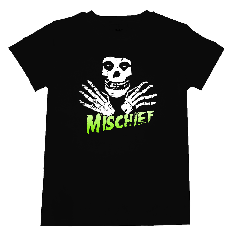 Kids Rock Shirt - Mischief Black Green