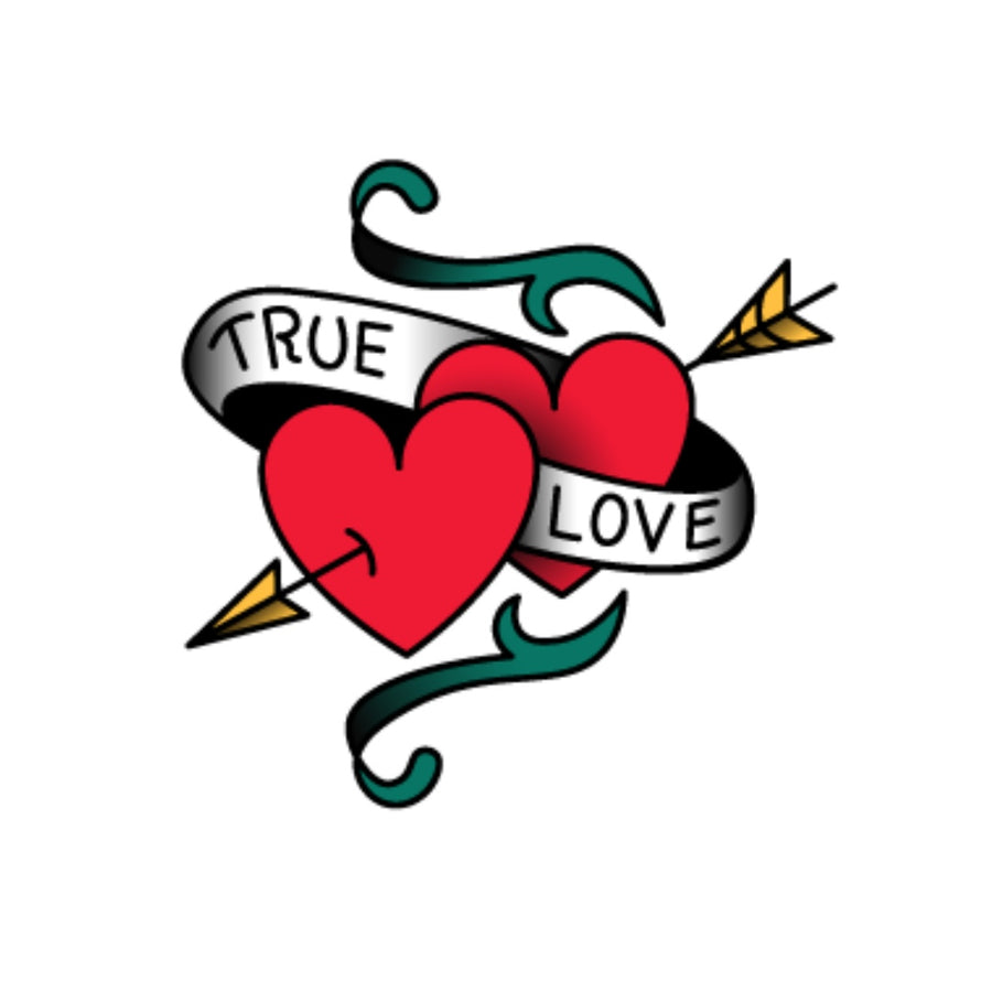 True Love Hearts Colour