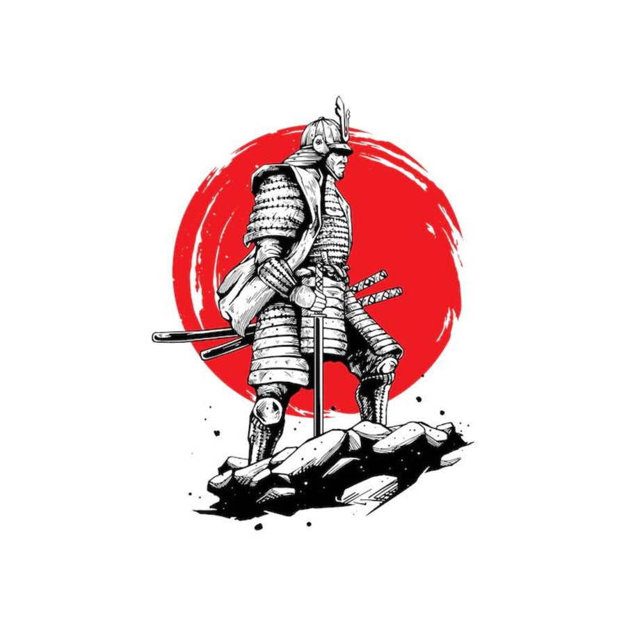Samurai Red Moon Colour