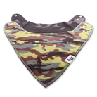 cotton muslin baby snap bibs camo 4 pack