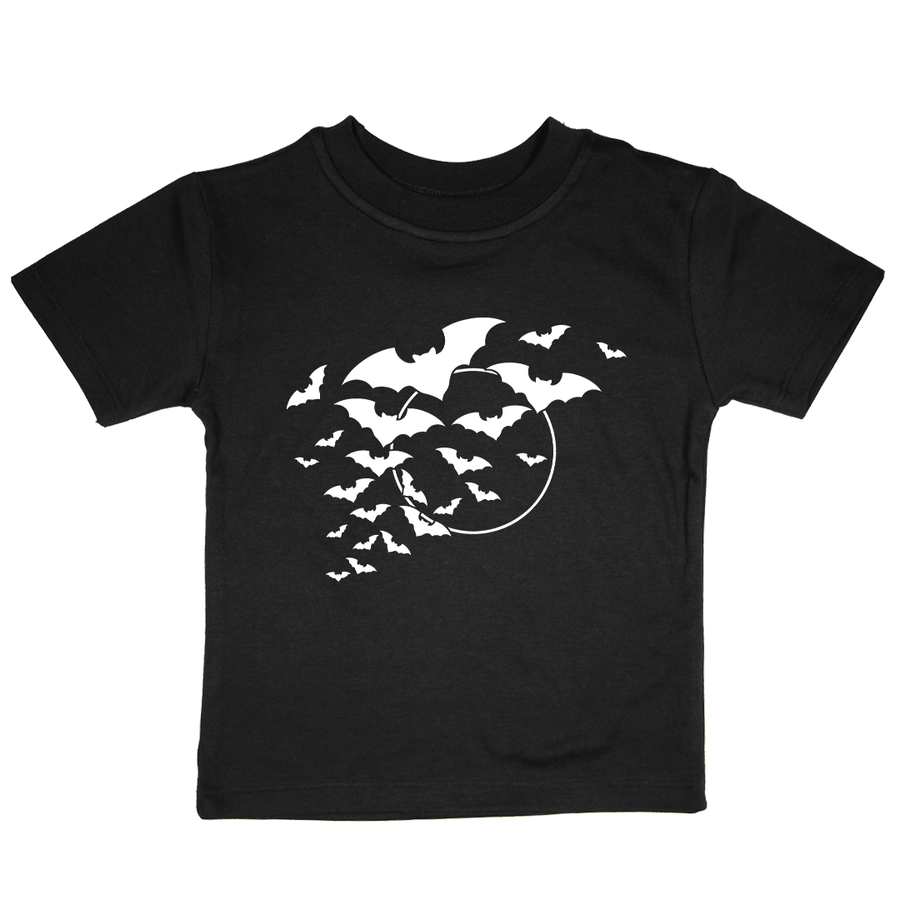 Vampire bats toddler shirt black
