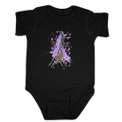 guitar onesie heavy metal  black