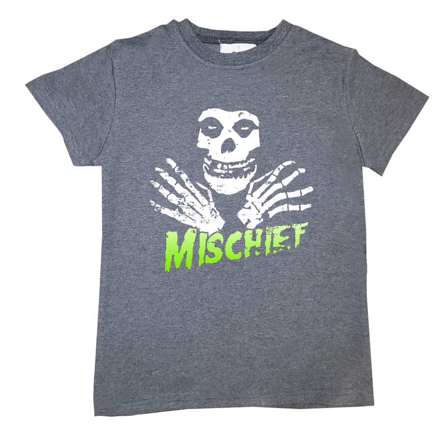 Kids Rock Shirt - Mischief Grey Green