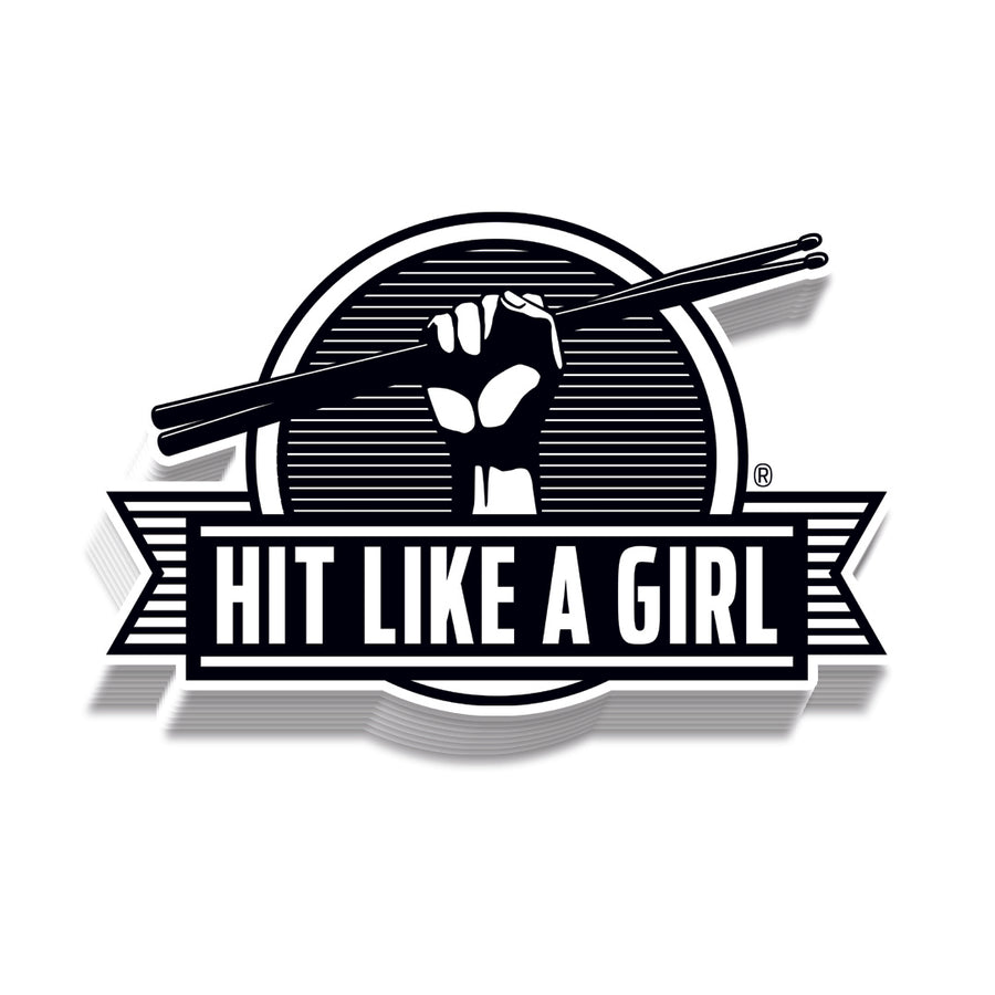 Hit Like A Girl - Stickers!