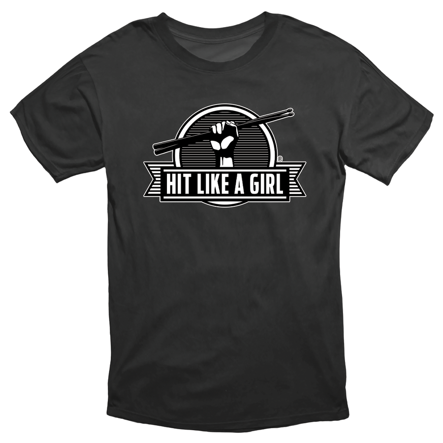 Hit Like A Girl Classic T-Shirt - Youth and Adults