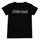 Motherhood motorhead adult toddler band shirt black