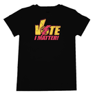 Kids Parents Vote Shirt black